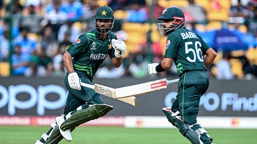 Pakistan's Fakhar Zaman and Babar Azam. - Photo: X/ @T20WorldCup